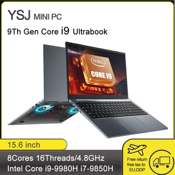 15.6 инчов лаптоп Intel Core i7-1260P i5-1240P ултрабук компютър 2 * DDR4 MAX 64GB RAM 2 * M.2 2TB SSD лаптоп Отключване на пръстови отпечатъци