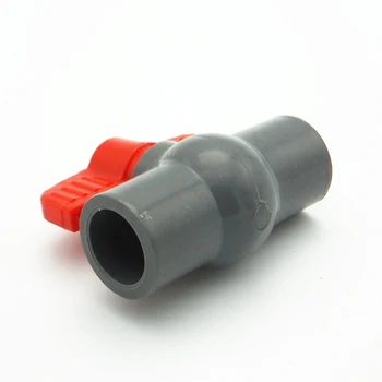 20mm ID PVC сферичен кран съединител адаптер за вода конектор за градинска напоителна система