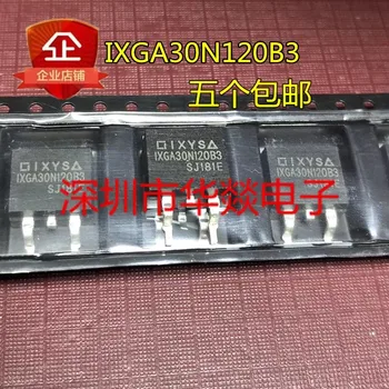 5PCS/ IXGA30N120B3 TO-263 1200V 30A чисто нов на склад, може да бъде закупен директно от Шенжен Huayi електроника