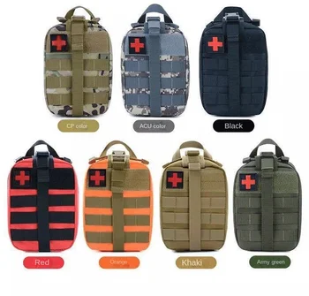 5PCS Външен тактически комплект Удобен комплект за първа помощ Многофункционален комплект за пътуване за първа помощ Bodypack Survival Аксесоар за първа помощ