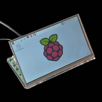 7inch LCD дисплей с ясна акрилна скоба за Raspberry Pi 3 Модел B + 7 