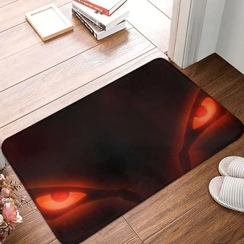 Demon Slayer аниме нехлъзгаща изтривалка очи баня спалня мат добре дошли килим вътрешен модел декор