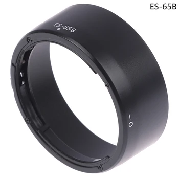 ES65B камера обектив Hood ES-65B слънцезащитен капак за EOS R RP R5 R6 с RF 50MM F1.8 STM 43MM диаметър филтър обектив