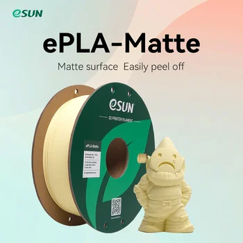 eSUN 3D принтер с нажежаема жичка Matte PLA 1.75mm Размери +/- 0.03mm 1KG (2.2 LBS) Шпула 3D печат материал за 3D принтери