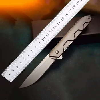 Exr Ferrum-E джобен сгъваем нож сатен N690 острие 6260 алуминиева сплав дръжка тактически лов EDC оцеляване инструмент ножове