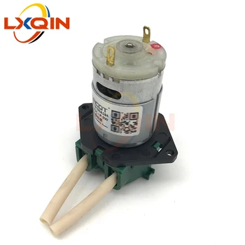 LXQIN 1бр Разтворител / UV принтер перисталтична помпа 24v DC мастило помпа 30-100ml / мин за Tianjet Gongzheng xp600 i3200 4720 печатаща глава