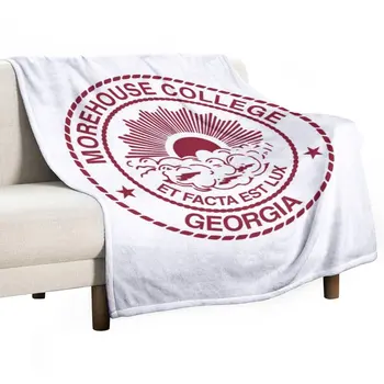 Morehouse колеж тениска хвърлят одеяло пухкави пухкави меки одеяла