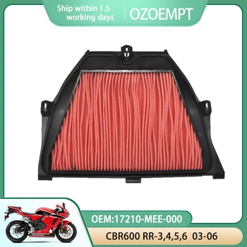 OZOEMPT мотоциклет въздушен филтър Нанесете на CBR600 RR-3,4,5,6 03-06 OEM:17210-MEE-000