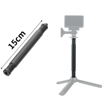 Selfie разширение рамо монтиране статив адаптер алуминий за GoPro герой 11 10 9 5 Insta360 Една DJI скоба за действие