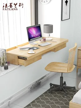 Simple Slim Creative Small Apartment Custom Bay Window Desk Bedroom Computer Desk Makeup Table