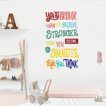 английски Стикери за стена за детска стая, хол и спалня - Creative Wall Art