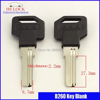  ембрион ключ на едро дълъг 3A ляв ключ за врата за баня празен Граждански ключ празен костюм за вертикална машина за рязане на ключове B260