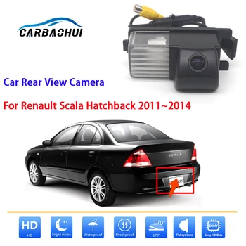 Камера за паркиране на заден ход за Renault Scala хечбек 2011 2012 2013 2014 CCD Full HD нощно виждане резервна камера водоустойчива