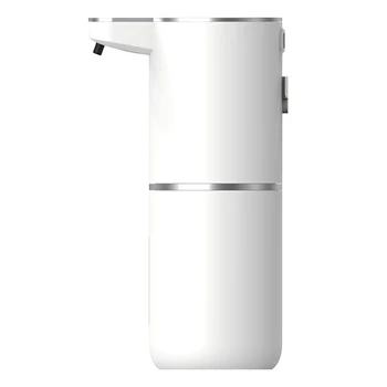 380ML инфрачервен дозатор за течен сапун водоустойчив течен сапун за ръце помпа с голям капацитет акумулаторна за баня