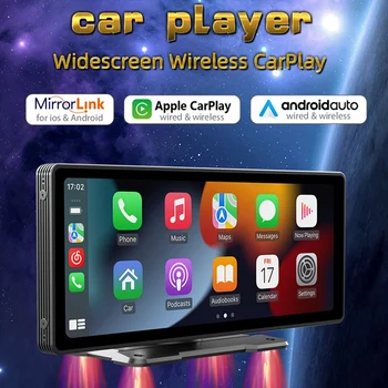 9.3 инчов монитор за огледало за кола Видео Carplay Android Auto Mirror Link Задна камера Видео DVR табло Универсален