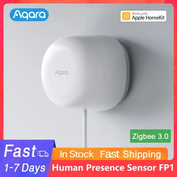 Aqara Сензор за човешко присъствие FP1 детектор Интелигентно човешко тяло Съществува сензор ZigBee 3.0 Интелигентен дом за FP2 APP Aqara домашен комплект
