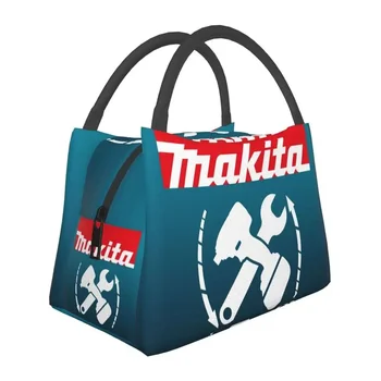 Custom Makitas Електрически инструменти Чанта за обяд Мъже Жени Охладител Топло изолирани кутии за обяд за работа Пиник или пътуване