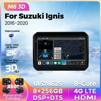 M6 3D Pro Plus за Suzuki Ertiga 2018 2019 2020 Автомобилно радио мултимедиен плейър GPS навигация AI Voice Carplay Autoradio Stereo BT