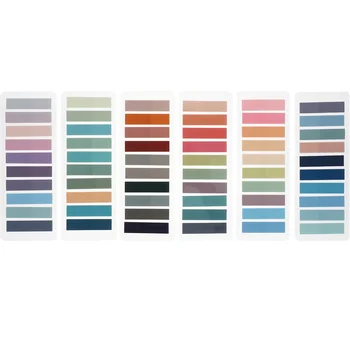 Morandi Color 60 индекс стикери самозалепващи преносими ръкописни етикети лепкави бележки