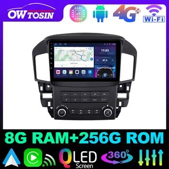 Owtosin QLED 1280*720P 8Core 8+128G Автомобилно радио за Lexus RX 300 RX300 XU10 Toyota Harrier 1997-2003 GPS Carplay 4G LTE Head Unit