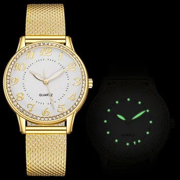 Дамски часовници Луксозен моден керамичен часовник за дами Елегантна гривна Водоустойчив кварцов ръчен часовник Top Clock Lover Watch