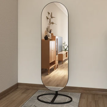 Дизайнерски огледала за суета Минималистичен душ Елегантна спалня Декоративни огледала Етаж с пълна дължина Espejo Cuerpo Entero декорации