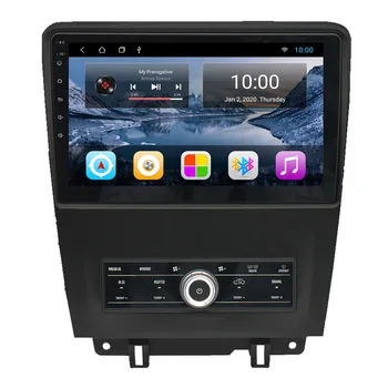 За Ford Mustang 2010 - 2014 Android 12 Quad Core Autoradio Car Radio Stereo GPS навигация Мултимедиен плейър