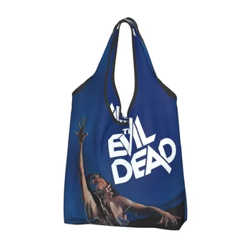 Злите мъртви Свръхестествен филм на ужасите Хранителни стоки Пазарска чанта Моден купувач Голяма пазарска чанта за рамо Голям капацитет преносима чанта
