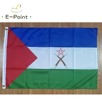 Знаме на региона на Афар Етиопия 2ft * 3ft (60 * 90cm) 3ft * 5ft (90 * 150cm) Размер Коледна украса за банер на домашното знаме