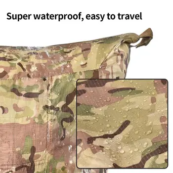 камуфлажна сгъваема чанта за рамо водоустойчива чанта за магазин бюджетна тактическа външна сгъваема пътна чанта с преносим капацитет