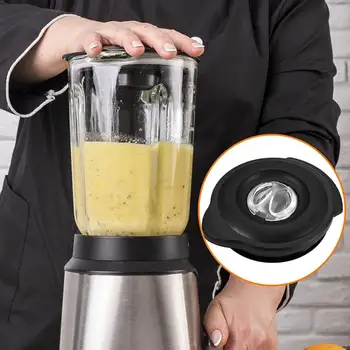 Капак на блендера с мащабен хранителен подвижен капак Съдомиялна машина без BPA Безопасен блендер Части на резервоара Капак на сокоизстисквачка за Oster Pro
