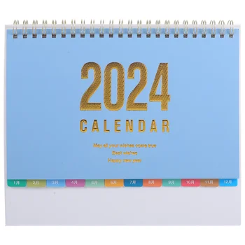 Настолен календар Месечен календар Планиране на график Календар Свободностояща маса Календар Декор Самодисциплиниран часовников календар