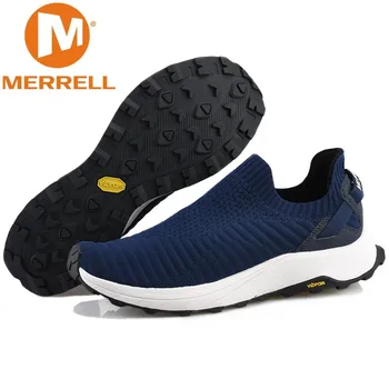 Оригинални мъжки дишащи леки спортни обувки Merrell на открито, висококачествени мъжки удобни маратонки за ходене размер EUR 39-44