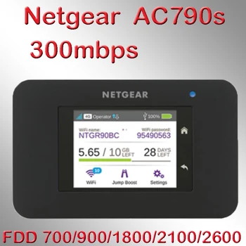 Отключена въздушна карта Netgear 790s AC790S 300Mbps Cat6 4G Mobile Wifi рутер 5ghz Wi-Fi рутер 4g Mifi Hotspot lte донгъл
