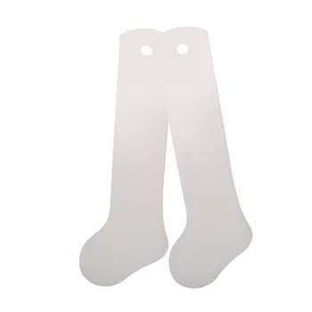 Плетени чорапи Метални прави чорапи Сублимация Crew Sock Jig Алуминиеви чорапени плоскости Diy Heat Press Transfer Dye