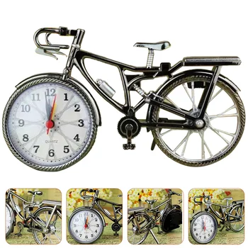 Ретро часовник декорация удобен малък хладен аларма моделиране велосипед радио часовници