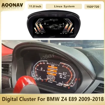 Цифров клъстер за BMW Z4 E89 2009-2018 Виртуален дисплей на кокпита LCD табло Кристален панел метър скоростомер